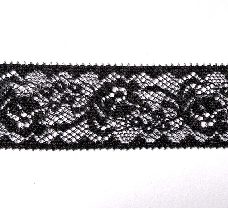 Pizzo Rachel Jaquard mm.35 art.1406512 colori assortiti