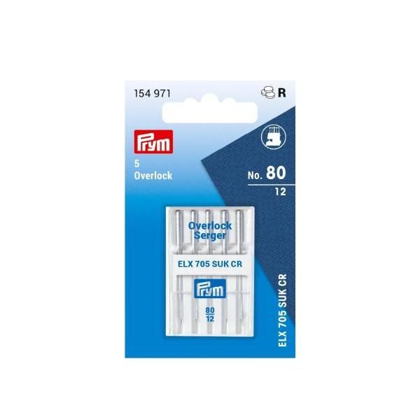 Aghi per macchine da cucire Overlock no.80/12 PRYM -154971