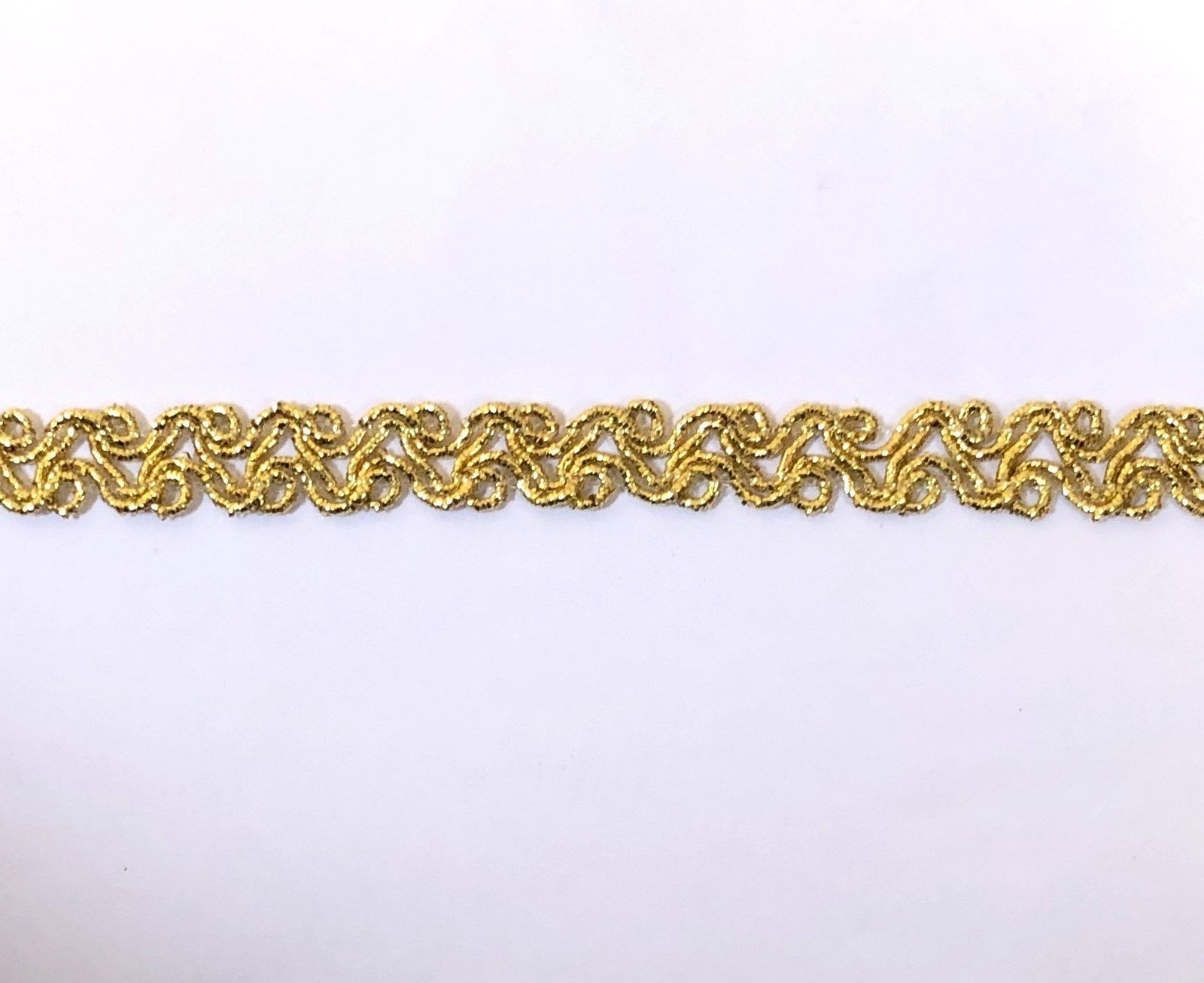 Passamaneria nastro lamé lurex oro mm.10 art.3158