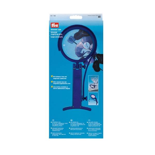 Lente d'ingrandimento universale 10,5 cm PRYM -611730