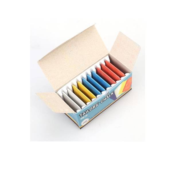 Gesso per sarti colorato marcatore 10 pezzi