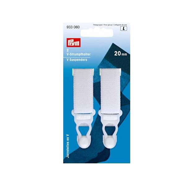 giarrettiere v (1) Giarrettiere V 20 mm PRYM -933060 - immagine 1