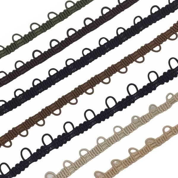 Passamaneria asole elastica alta 12 mm. per corsetti - RP 2333