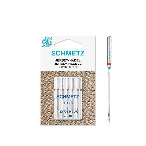 schmetz jersey 70 10 Aghi per macchine da cucire 130/705 Jersey- Nadel 70/10 SCHMETZ - immagine 1