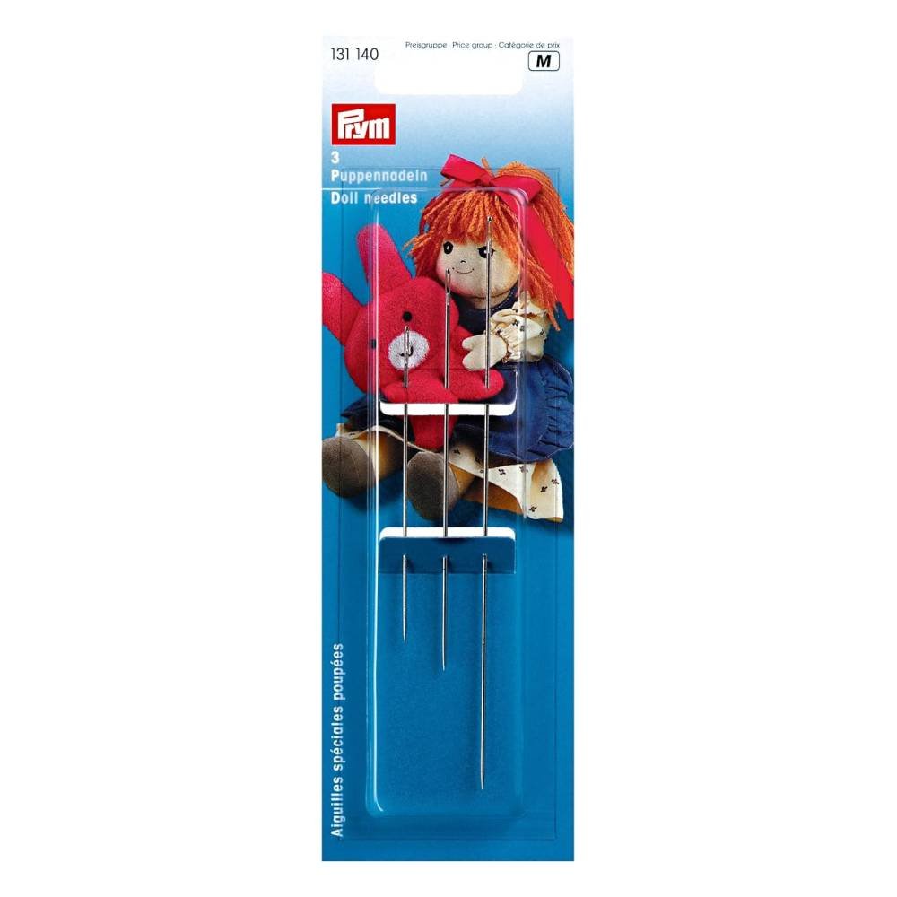Set 3 Aghi lunghi per bambole e peluche - Prym 131140