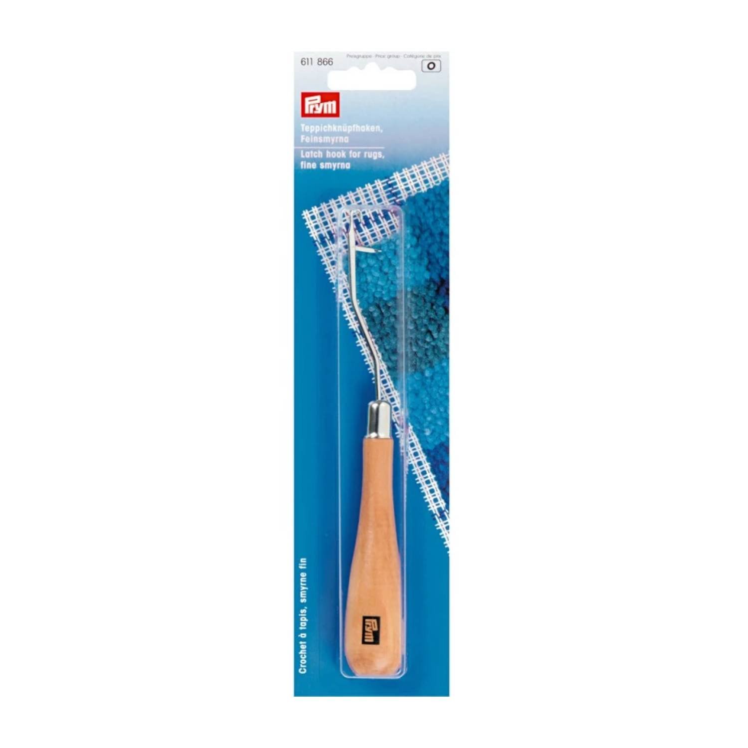 Uncinetto per Punto Smirne Fine lunghezza 15,5 cm - PRYM 611866