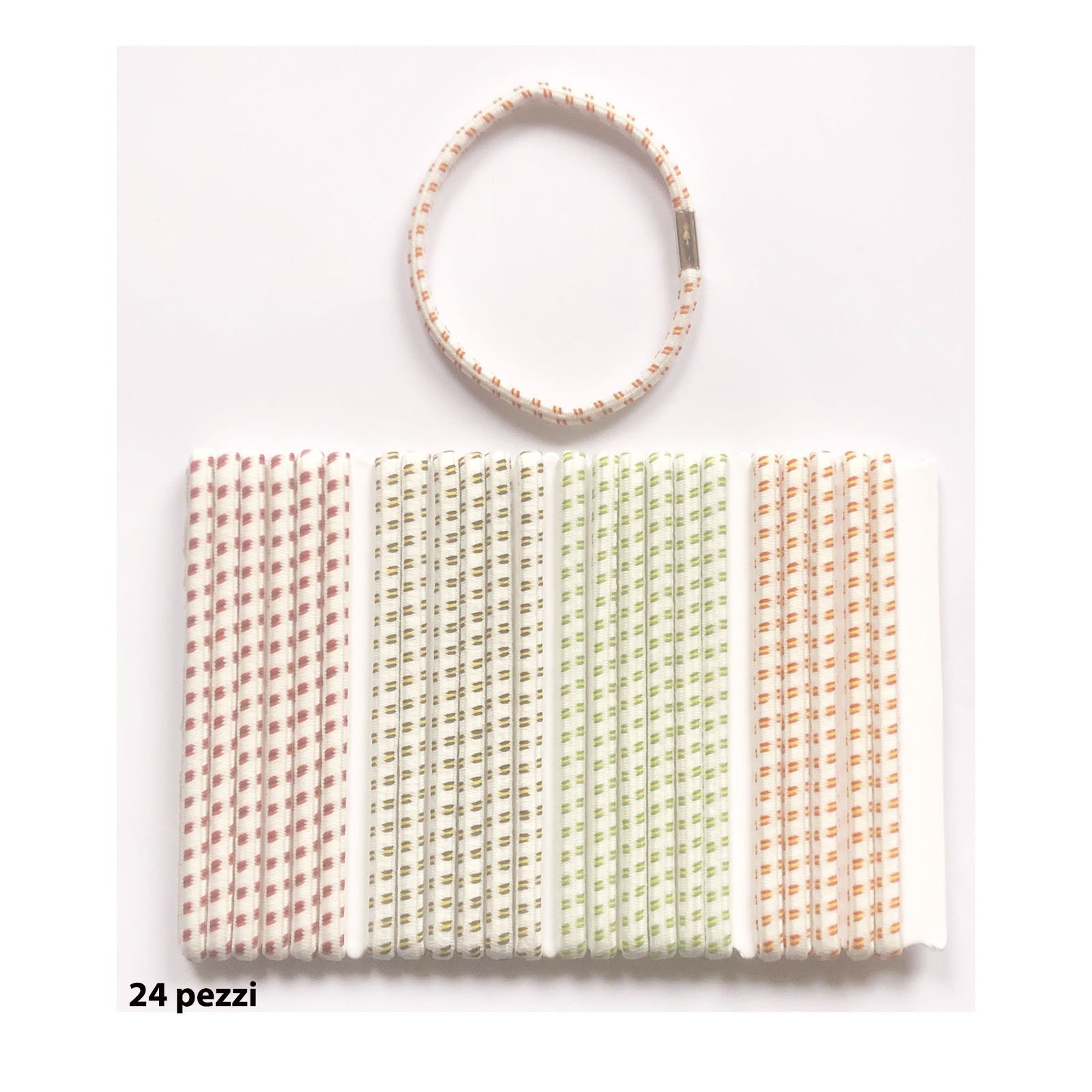 Reggimaniche elastiche per camicia confezione da 24 Pezzi -Art.2377